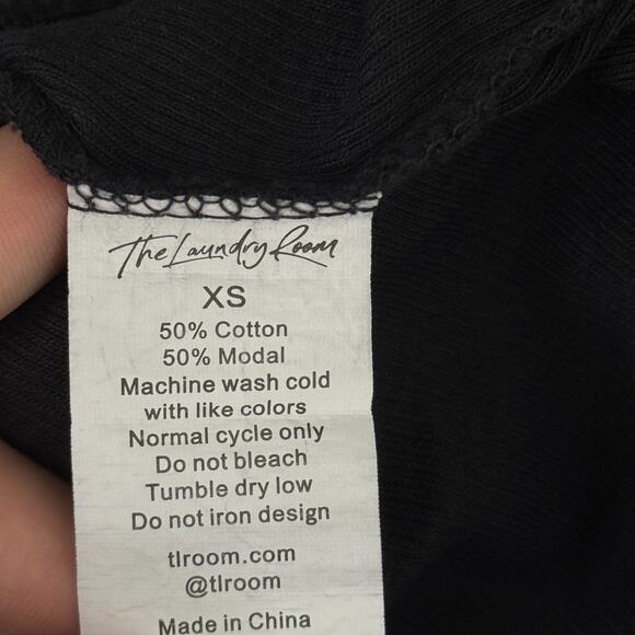 Free People Sagittarius Top Womens XS Horoscope Crop Baby Tee Laundry Room NEW - Picture 7 of 10